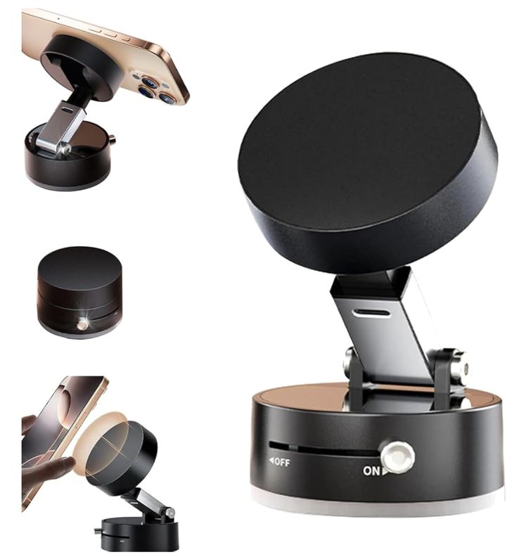 Support Magnétique Rotatif 360° pour Smartphone – Design Premium & Ultra Stable